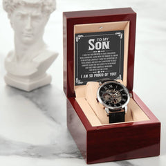 Openwork Watch - For Son I Wish You