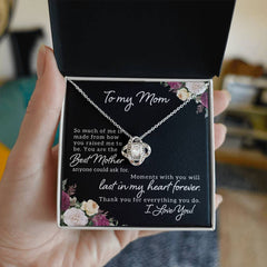 Love Knot Necklace - For Mom